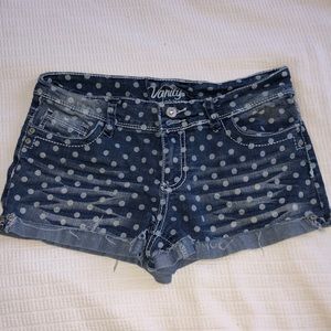 Polka dot shorts